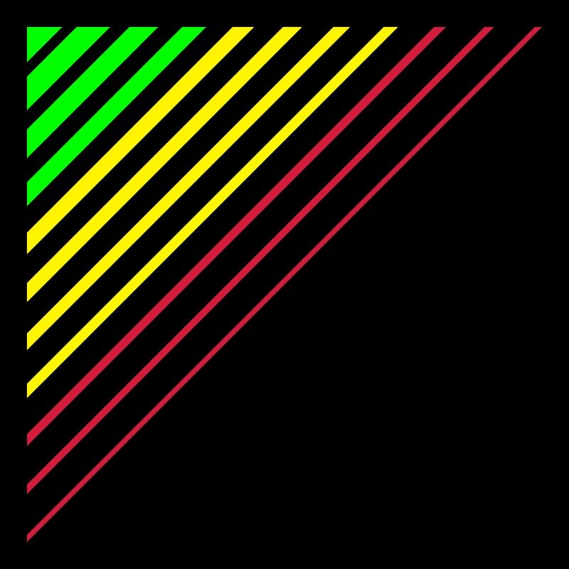 diagonal lines in colored