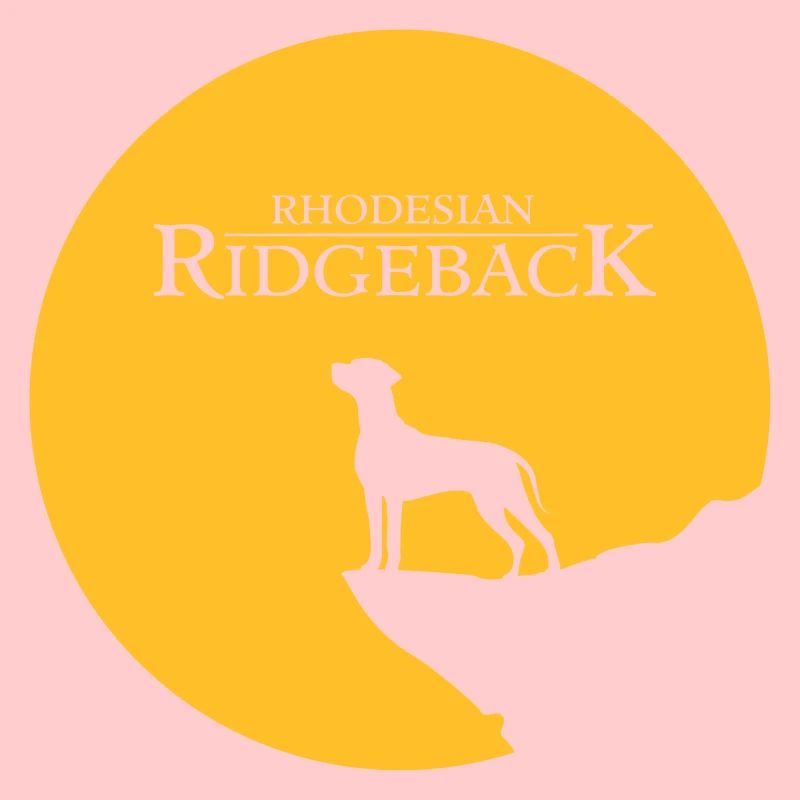 Rhodesian Ridgeback Rising Sun