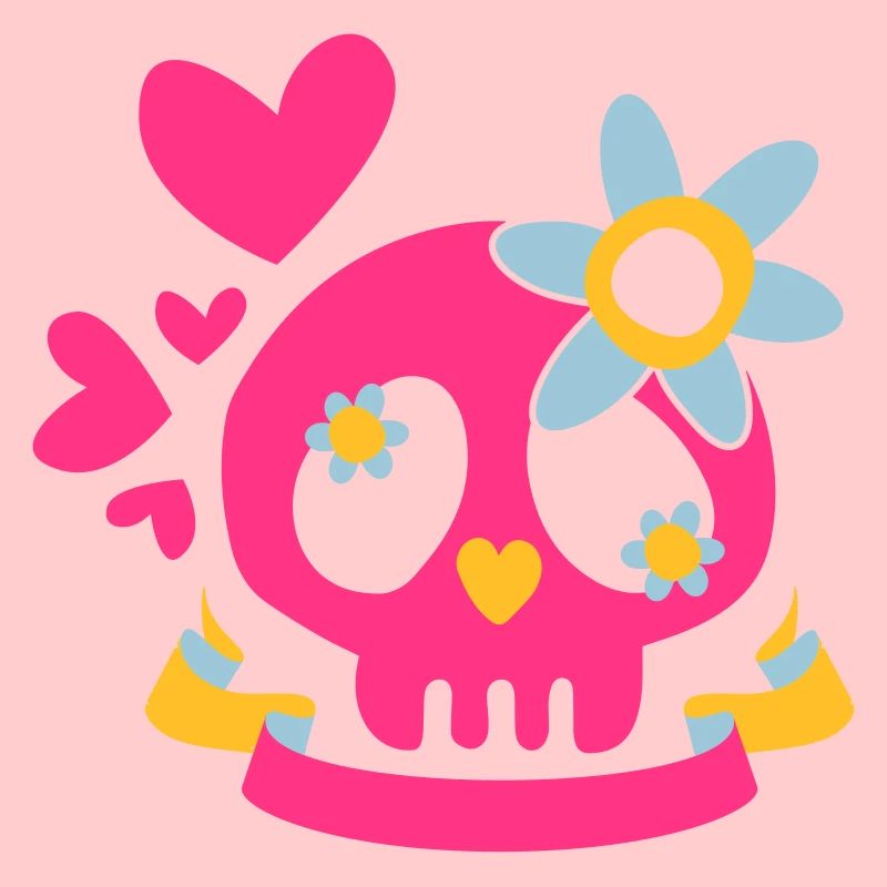 Tête de mort princesse