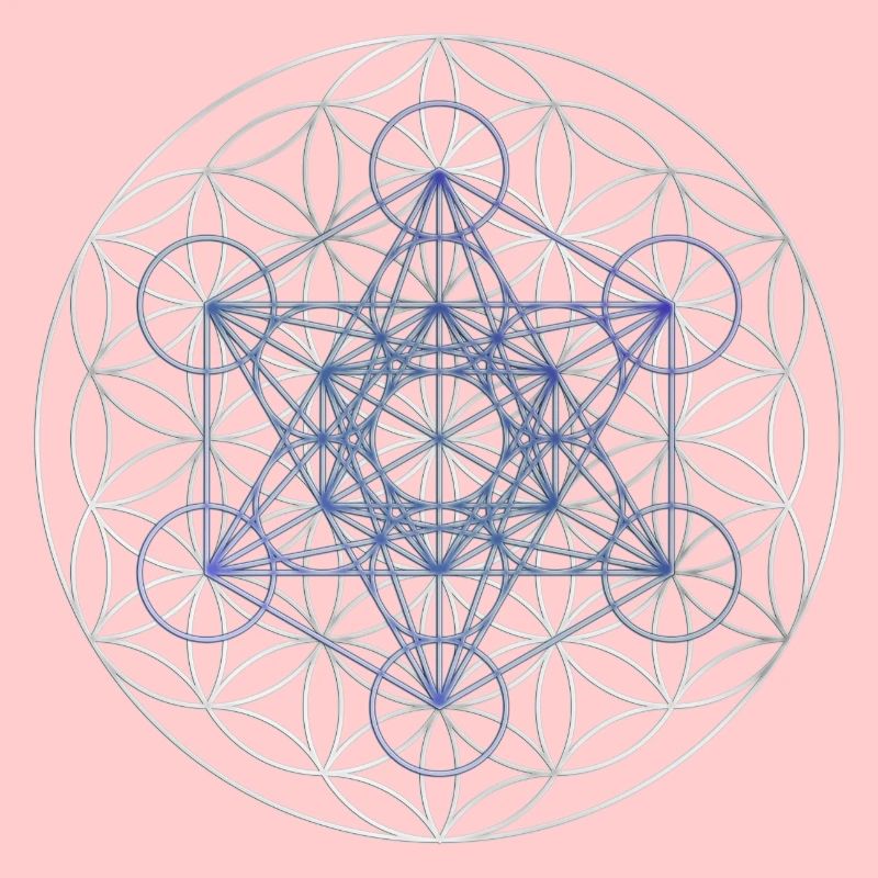 Le cube de Metatron - Fleur de la vie
