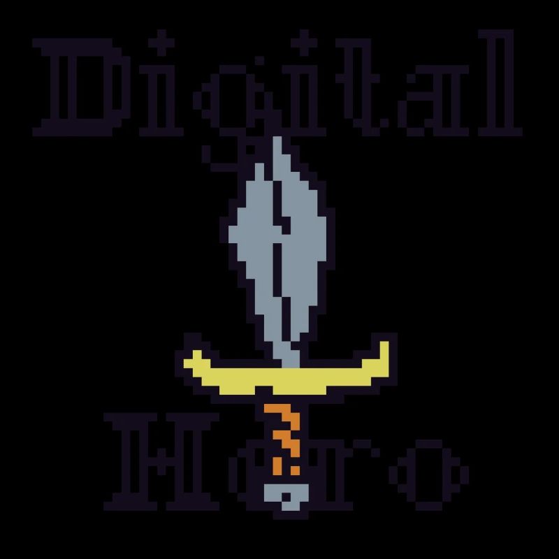 Épée de pixel, héros numérique