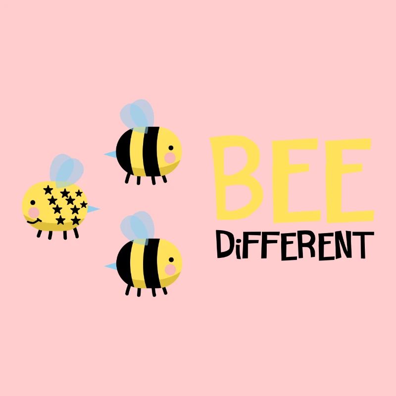 Bee Be Different Geschenk