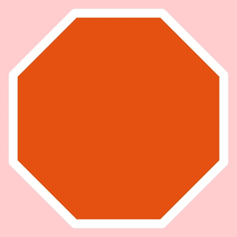 Stop Schild Vorlage Design Symbol Muster Pattern