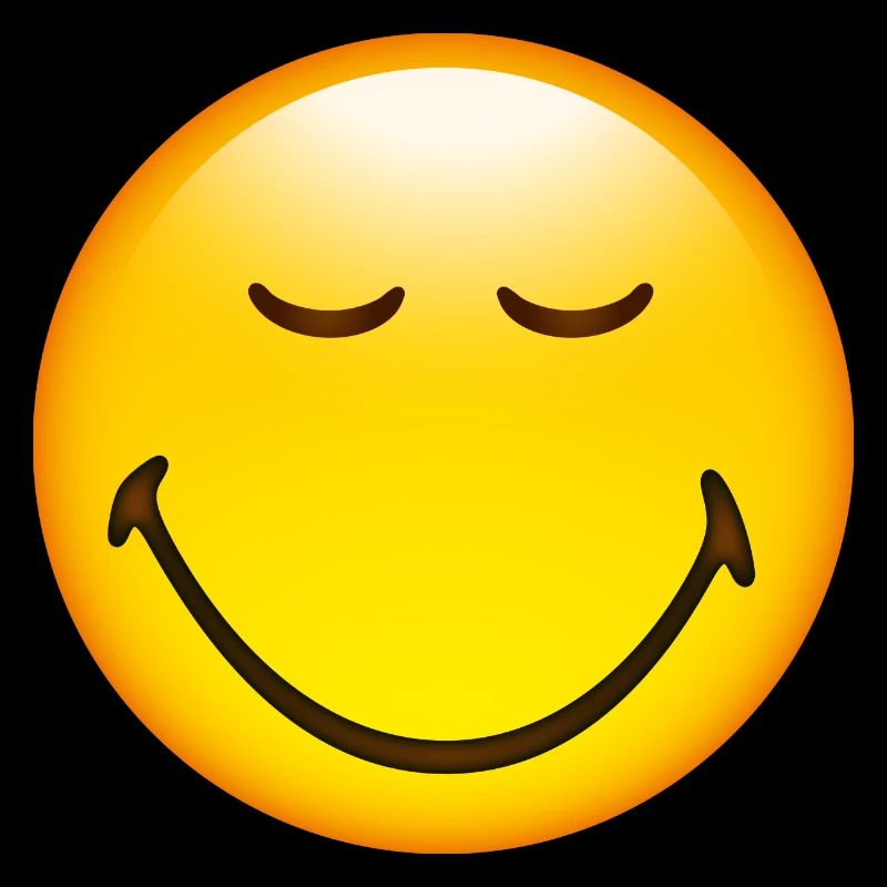 Smiley Glossy Happy