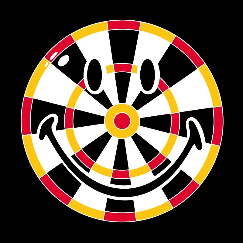 Smiley Dart Board