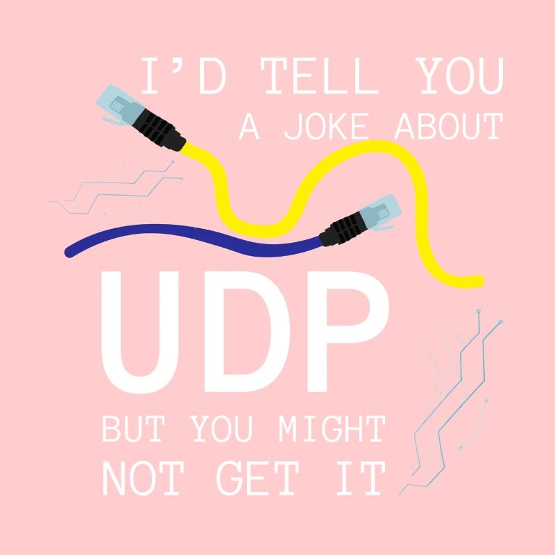 I'd tell you a joke about UDP Geschenk Code Nerd