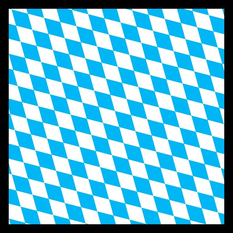 Bavière Bavière Drapeau Bavière Chèque Diamants