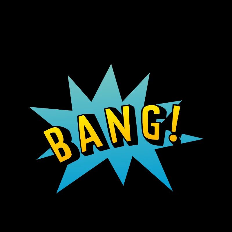 COUP! Bulle de dialogue dans un style pop-art