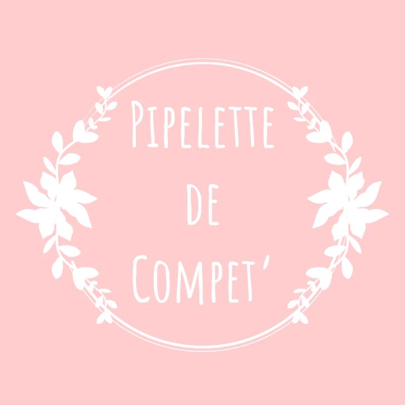 Pipelette de compet' blanc