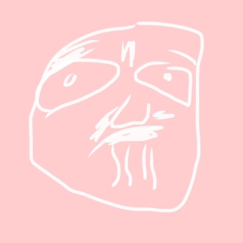 weird face