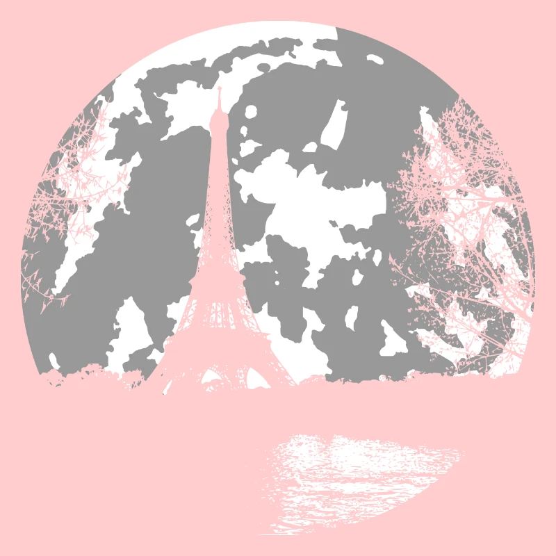 full moon and bets - Eiffel Tower