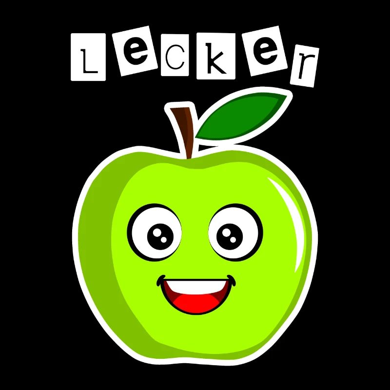 Lecker grüner Apfel
