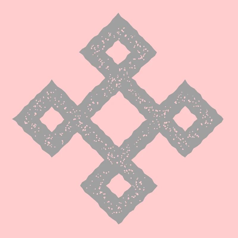 rune Celtic square symbol abstract gray viking