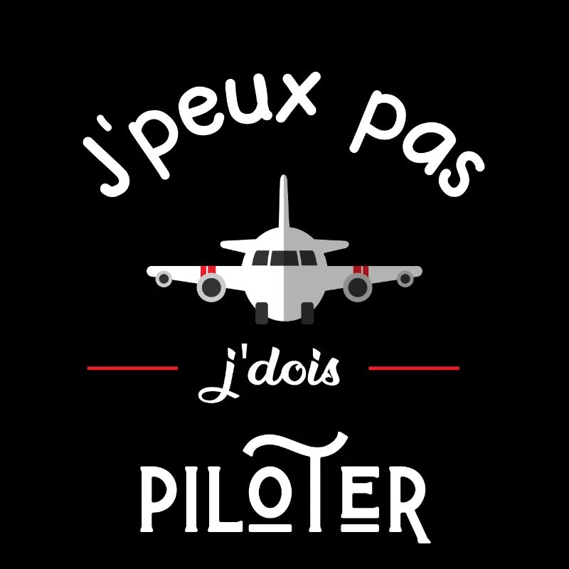 Ich kann nicht ich muss Pilot-Geschenkidee