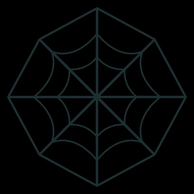 irregular spider web