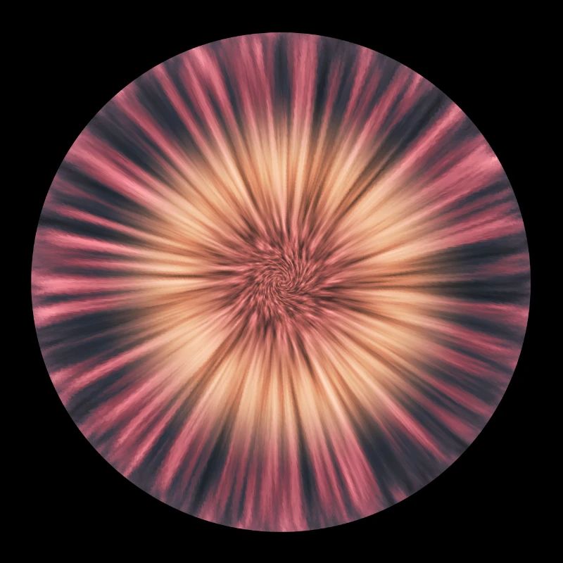 AbstractTie Dye Flower Pattern
