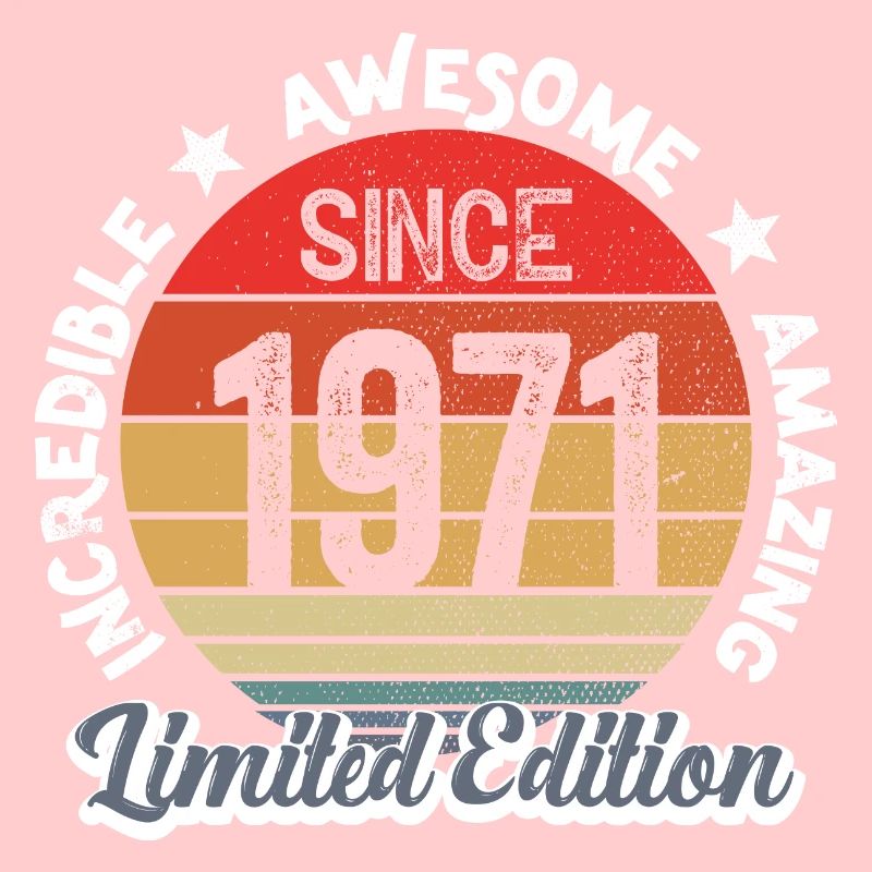 erstaunlich seit 1971 - Jubiläum