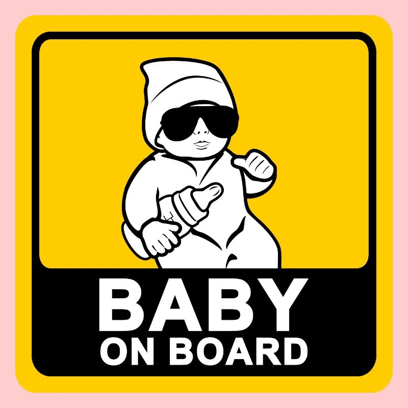 Bébé cool à bord