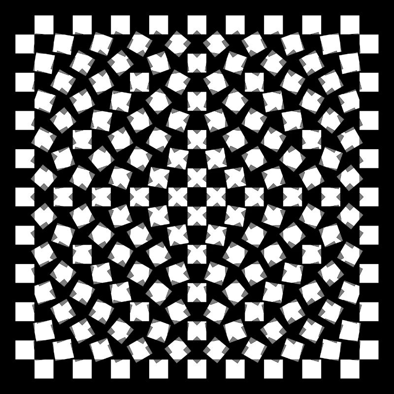 Optical Art - Psycho Chess