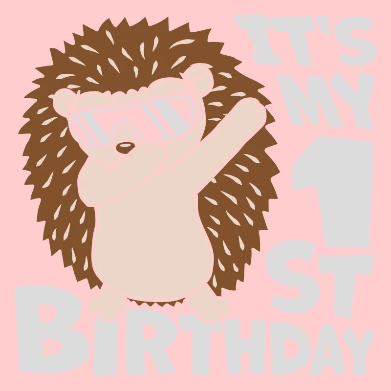 dabbing Igel 1st birthday