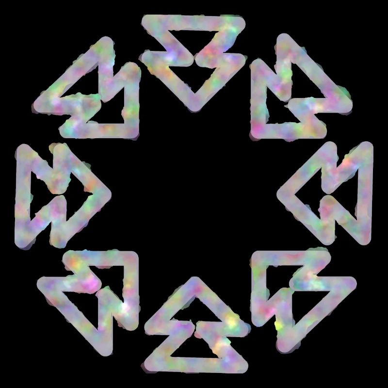 Snowflake Pattern Christmas Winter Gift