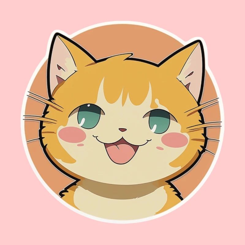 Circle Cat Smiles