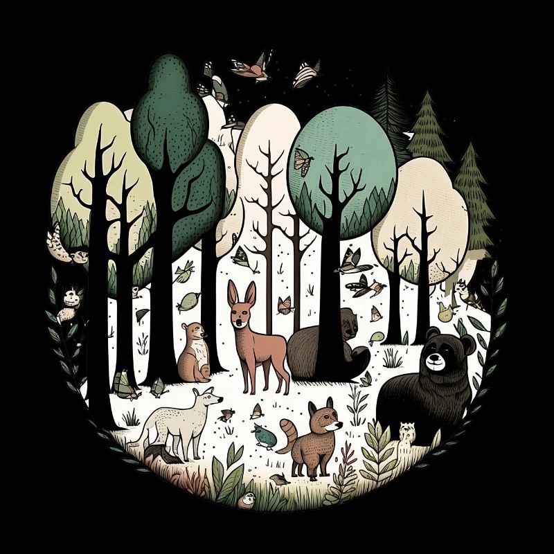 Animaux de la forêt