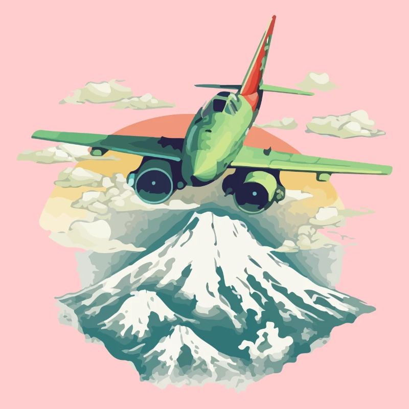 The plane