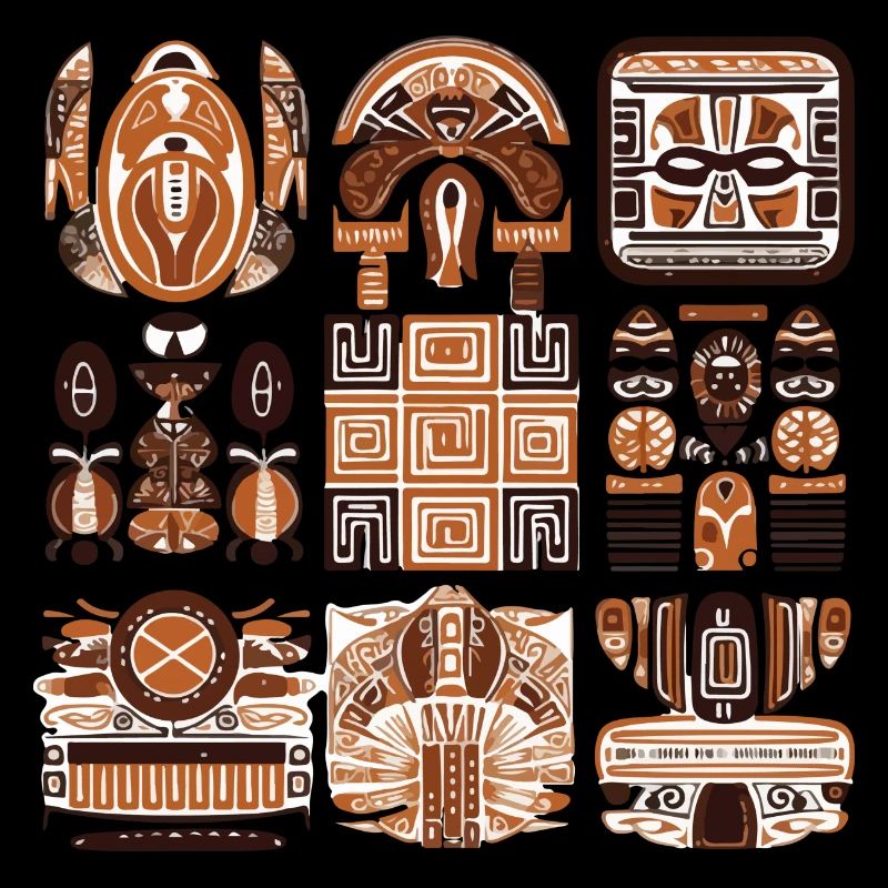 Afrikanische Folklore