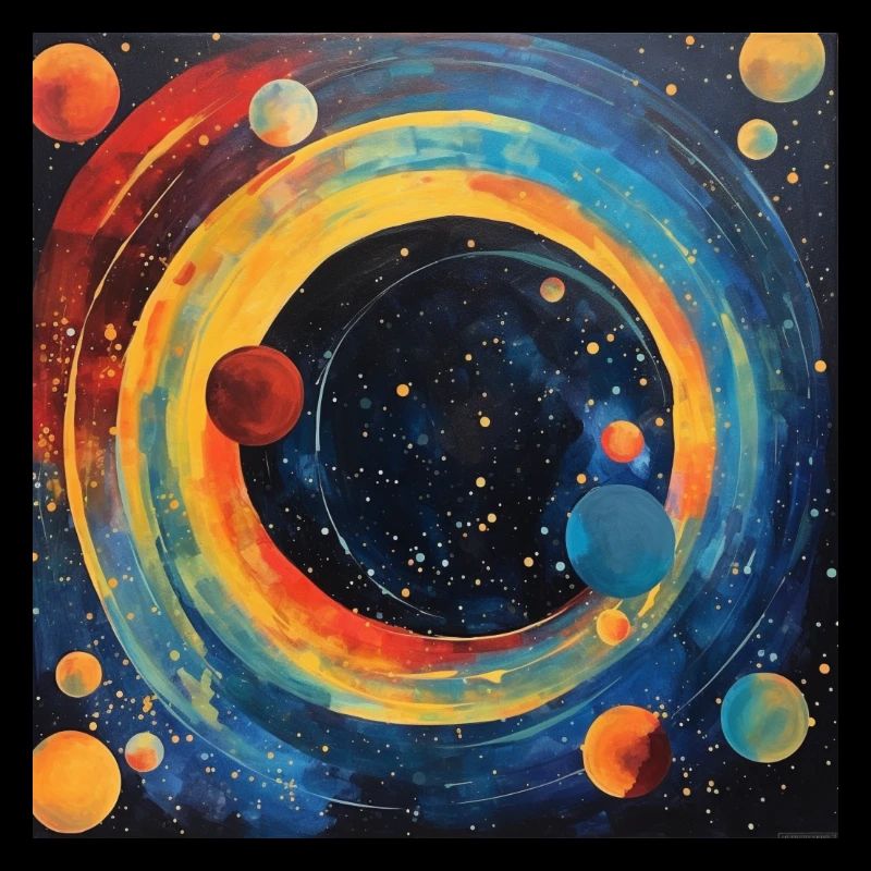 Circular Abstraction of the Solar System