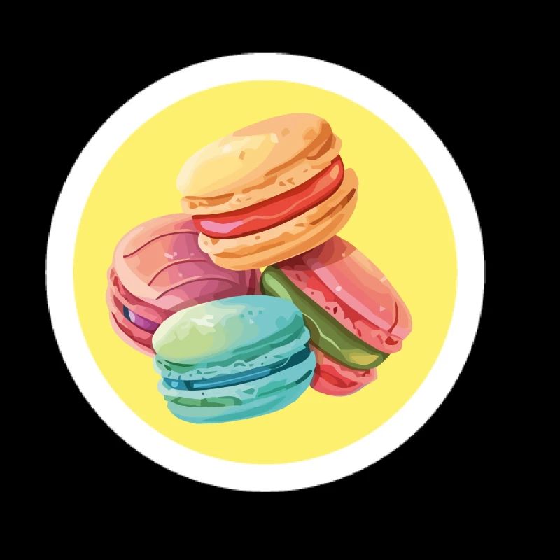 Bouquet de macarons
