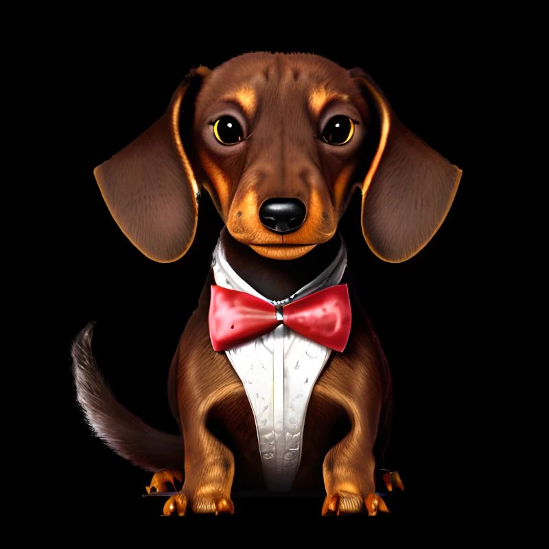 Teckel Chiens avec costume Chien Teckel chiot