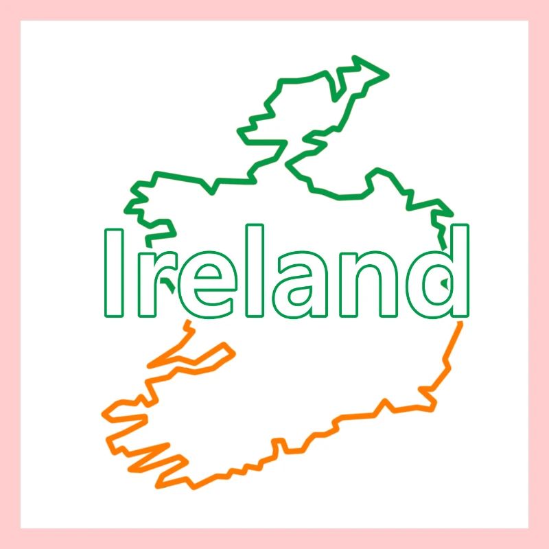 Carte de l’Irlande