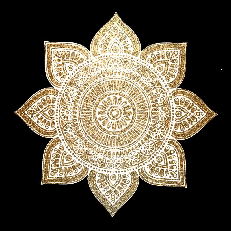 Mandala Gliter