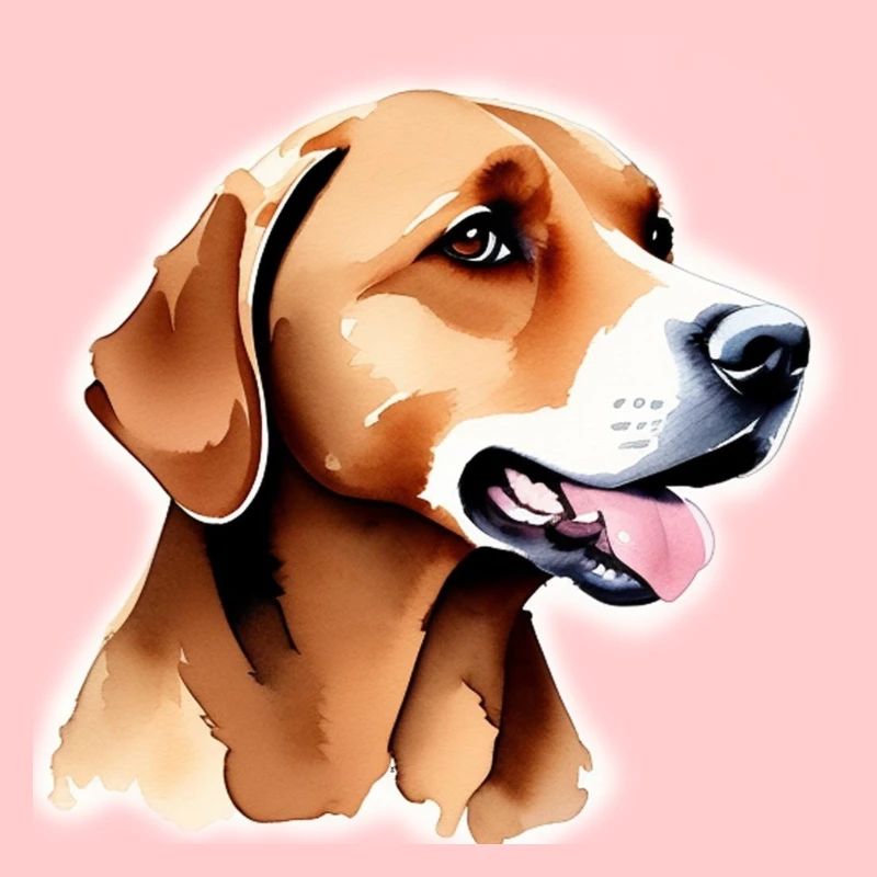 Charmante chienne de cacao
