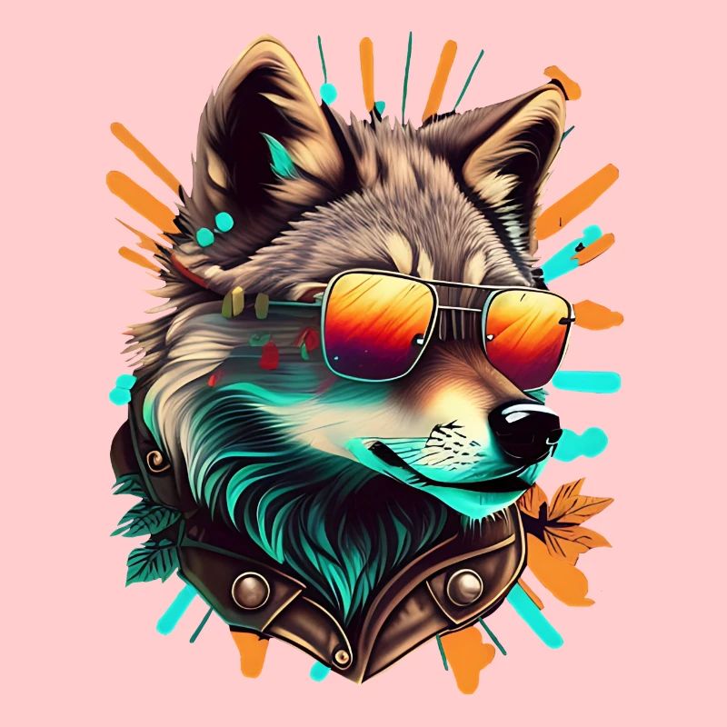 cooler Wolf