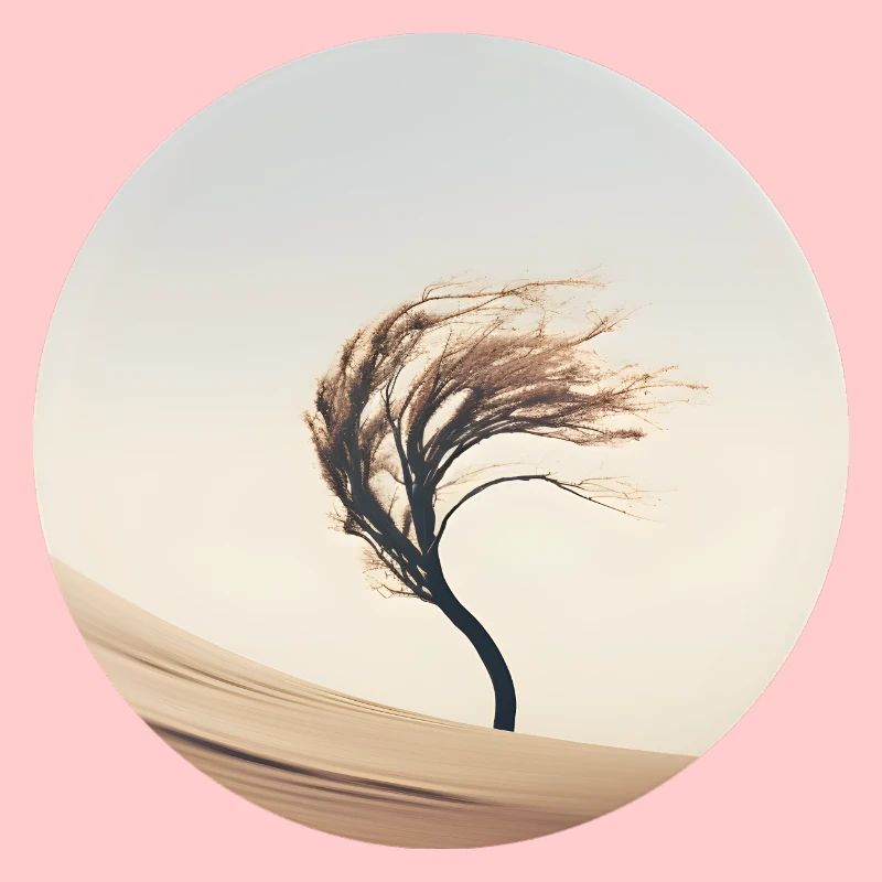 Ein Baum im Wind