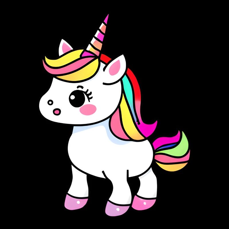 Einhorn Fabeltier Mädchen Einhörner