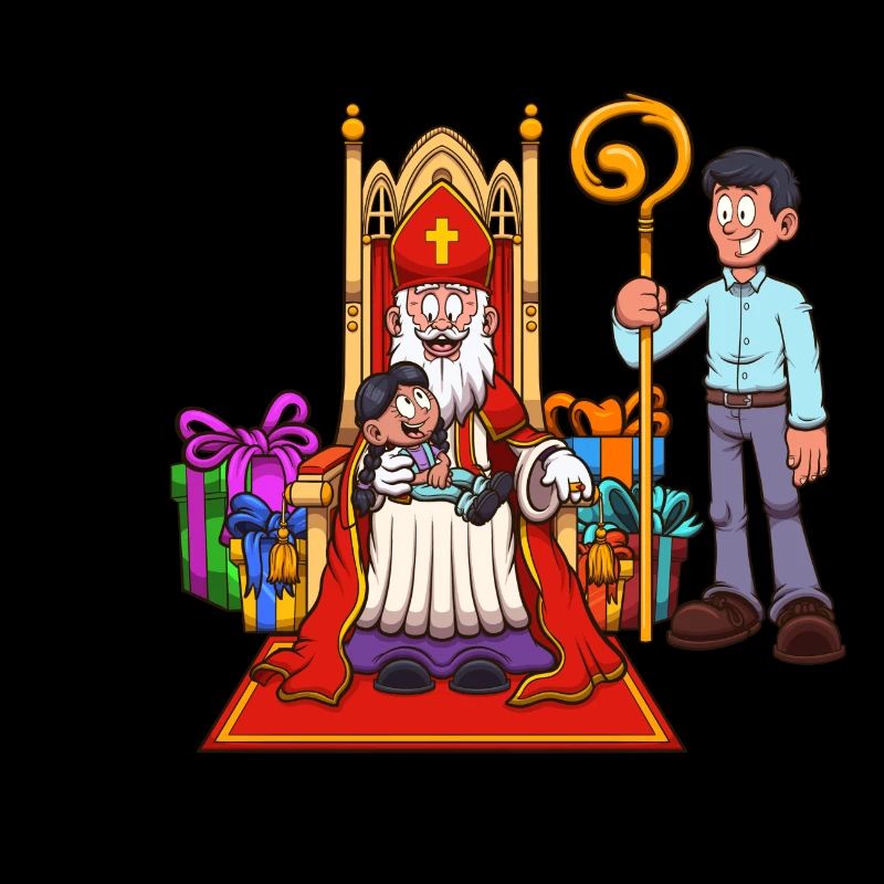 Heiliger Nikolaus mit Kind