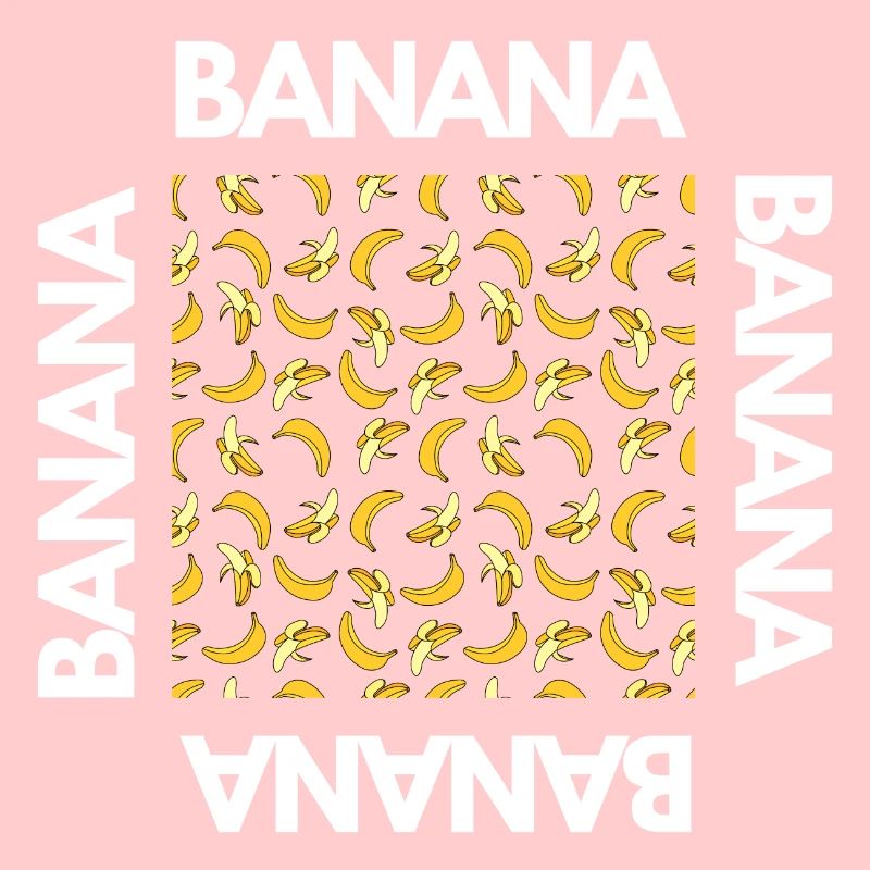 Bananen Muster Mode Geschenkidee Banane Split
