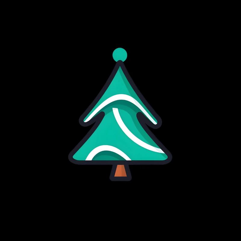 Conception d’arbre de Noël comique - arbre de Noël Crist Tree