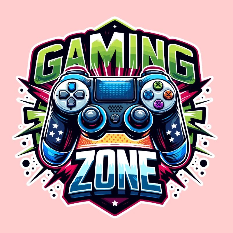 Gaming Zone - Controller Illustration