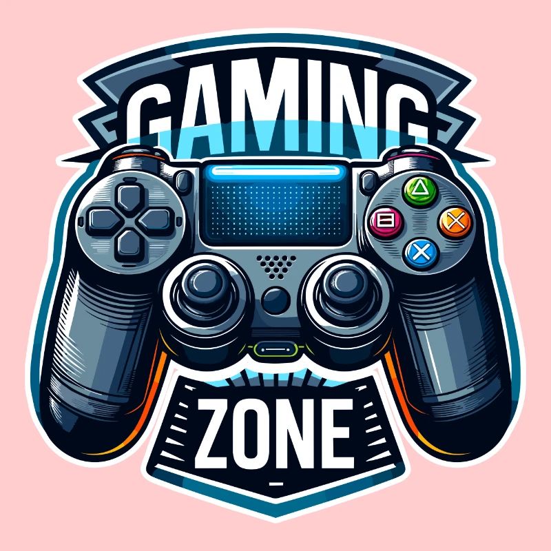 Gaming Zone - Controller Illustration