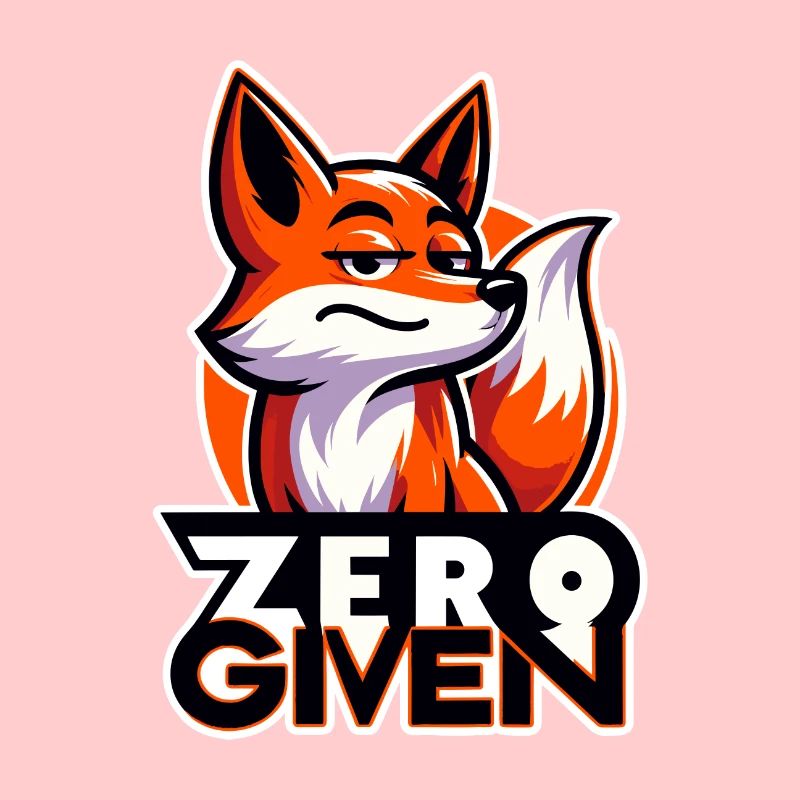 Zéro donné - Illustration de renard