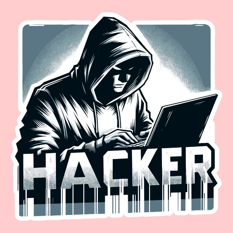Hacker - Illustration