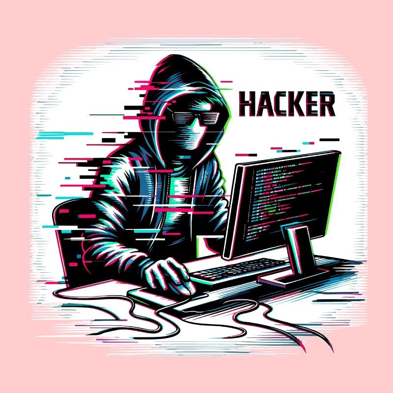 Hacker - Illustration