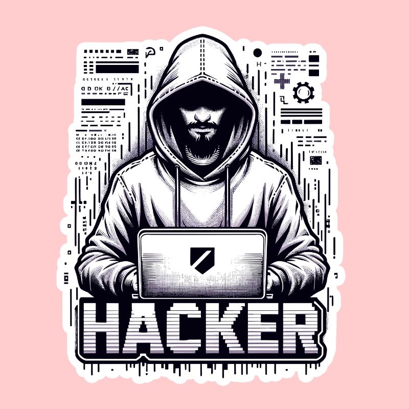 Hacker - Illustration