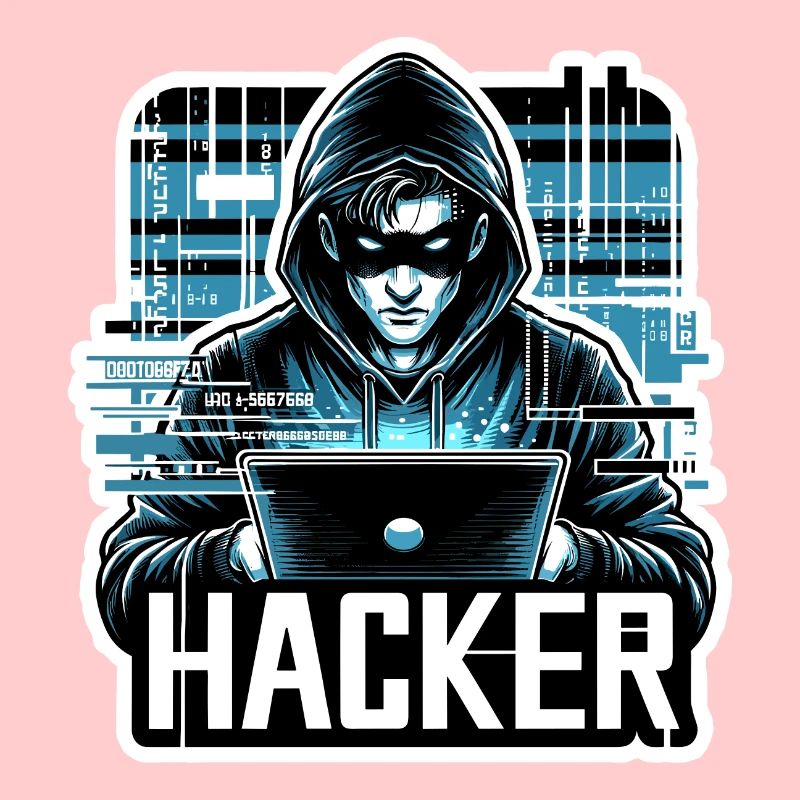 Hacker - Illustration