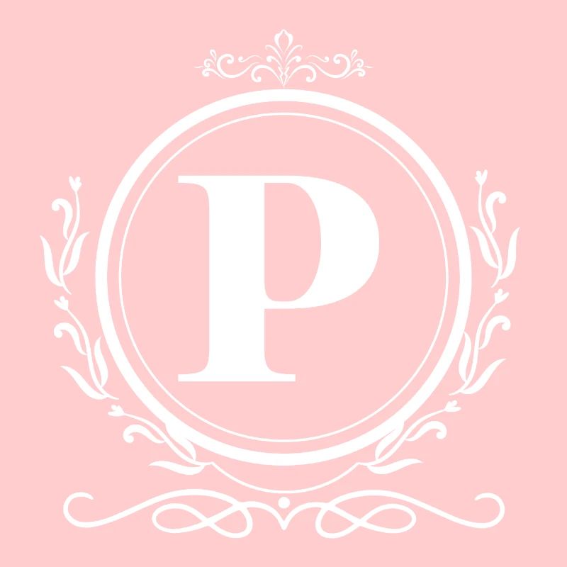 Buchstabe P Dekoration