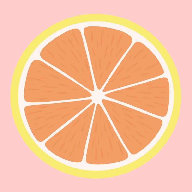 Grapefruit-Scheibe